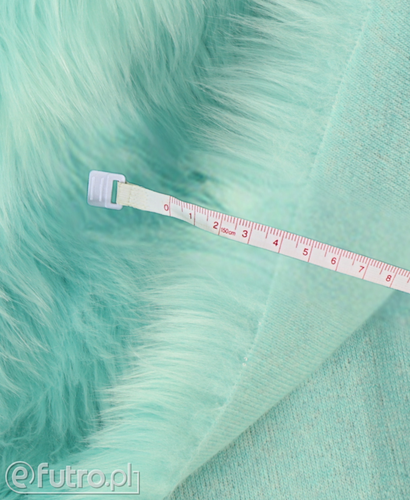 Mint 054 Shaggy Faux Fur Pile Length 40 mm 