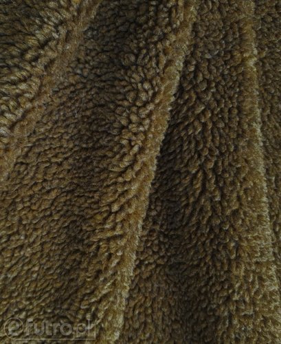 Olive 352061/E Teddy Sherpa Faux Fur Fabric Pile Length 8 mm