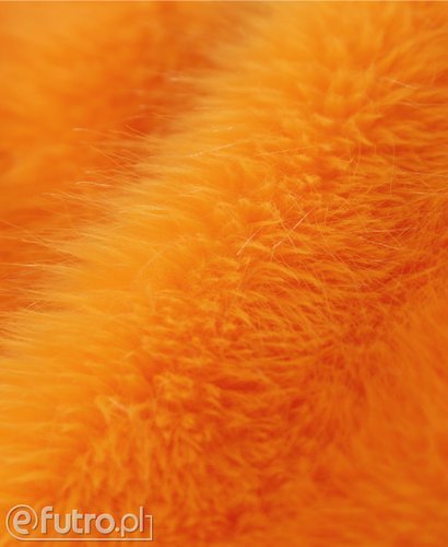 Orange 11 Fox Faux Fur 60 mm