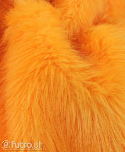 Orange 11 Fox Faux Fur 60 mm