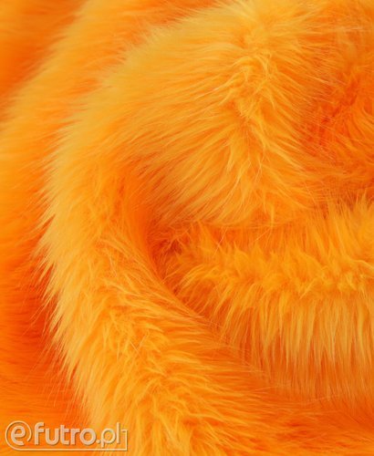 Orange 11 Fox Faux Fur 60 mm