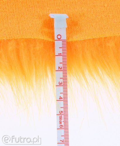 Orange 11 Fox Faux Fur 60 mm