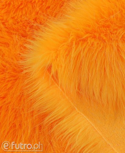 Orange 11 Fox Faux Fur 60 mm