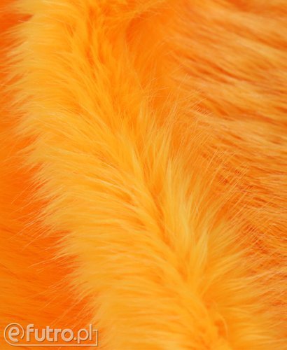 Orange 11 Fox Faux Fur 60 mm