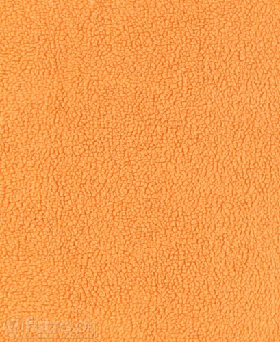 Orange 315225 Teddy Sherpa Faux Fur Fabric Pile Length 8 mm