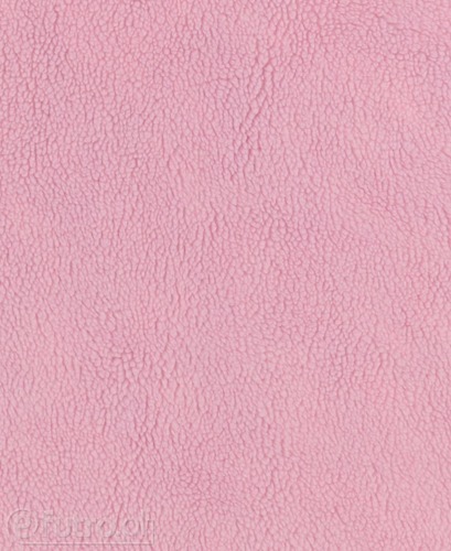 Pink 315202 Teddy Sherpa Faux Fur Fabric Pile Length 8 mm