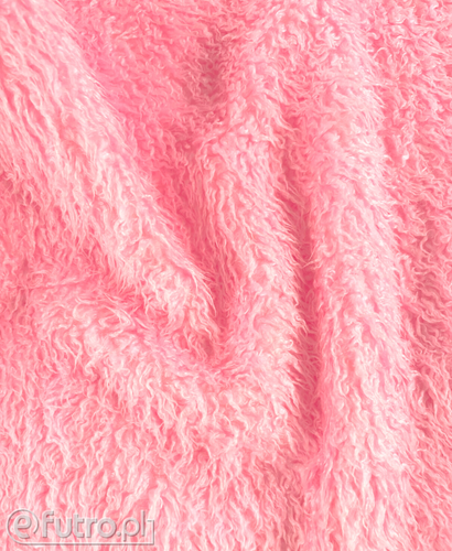 Pink 3155 Vicunia Faux Fur 25 mm