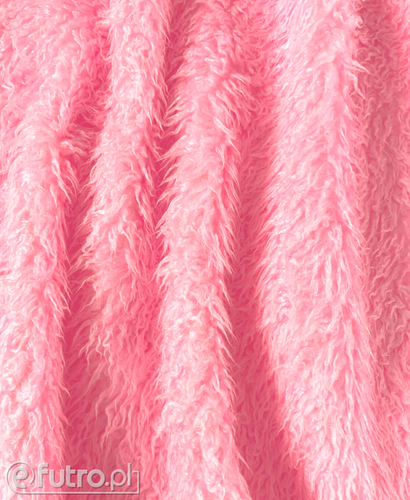 Pink 3155 Vicunia Faux Fur 25 mm