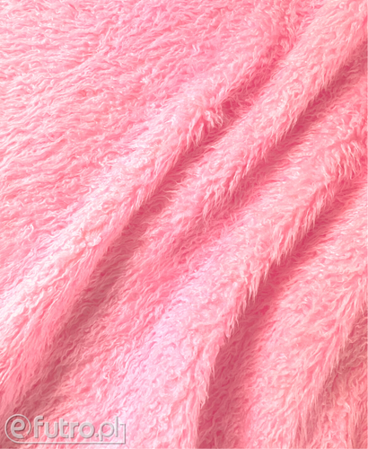 Pink 3155 Vicunia Faux Fur 25 mm