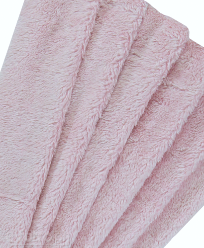 Pink 315941 Teddy Sherpa Viscose Faux Fur Pile Length 10 mm