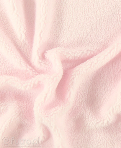 Pink 37590 Teddy Sherpa Faux Fur Fabric Pile Length 8 mm