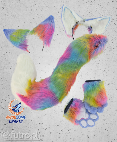 Rainbow 1757 Fox Faux Fur 60 mm