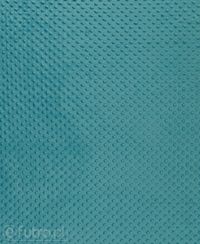 Turquoise 015/5 Minky Dots with 3D Pattern