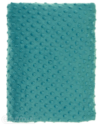 Turquoise 015/5 Minky Dots with 3D Pattern