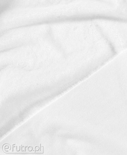 White 33540 Short Pile Plush Fabric Pile Length 9 mm 