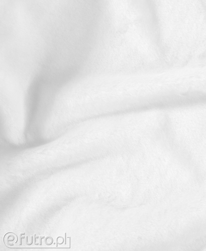 White 33540 Short Pile Plush Fabric Pile Length 9 mm 