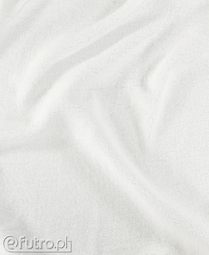 White Teddy Microfiber Faux Fur Fabric 7697