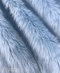 Baby Blue 134 Shaggy Faux Fur Pile Length 40 mm