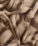 Beige 15055 Faux Fur Bongo II Check Pattern Pile Length 10mm