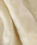 Beige 33569 Long Pile Plush Fabric Pile Length 17 mm 