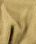 Beige 37593 Teddy Sherpa Faux Fur Fabric Pile Length 8 mm