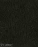 Black 315684 Lion's Mane Faux Fur Long Pile 100 mm