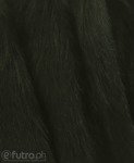 Black 315684 Lion's Mane Faux Fur Long Pile 100 mm