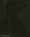 Black 315684 Lion's Mane Faux Fur Long Pile 100 mm