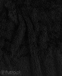 Black 3354 Vicunia Faux Fur 25 mm