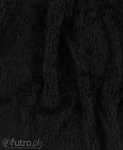 Black 3354 Vicunia Faux Fur 25 mm