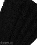 Black 3354 Vicunia Faux Fur 25 mm