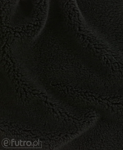 Black Teddy Sherpa Wool Faux Fur Fabric 3354