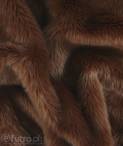 Brown 028 Shaggy Faux Fur Pile Length 40 mm