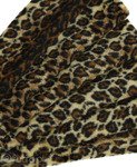 Brown 335E/38 Plush Fabric Panther Stripes 9 mm