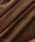 Brown 35540 Short Pile Plush Fabric Pile Length 9 mm