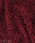 Burgundy 33567 Vicunia Faux Fur 25 mm