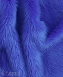 Cornflower Blue P10 Shaggy Faux Fur Pile Length 40 mm