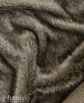 Dark Beige P-6 Fox Premium Faux Fur 60 mm