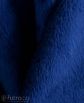 Dark Blue 3753 Long Pile Plush Fabric Pile Length 17 mm 