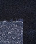 Dark Blue 3755 Short Pile Plush Fabric Pile Length 9 mm