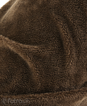 Dark Chocolate 3056 Teddy Sherpa Faux Fur Fabric Pile Length 8 mm