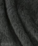 Dark Grey Faux Fur Animal Wolf 315757