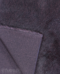 Dark Purple 2074 Fox Faux Fur 60 mm