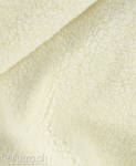 EcruTeddy Sherpa Wool Faux Fur Fabric 39569