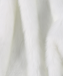 Faux Fur 17WS Shaggy White 40 mm