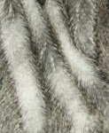 Faux Fur Manula Grey