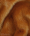 Ginger 029 Shaggy Faux Fur Pile Length 40 mm 