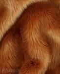 Ginger 029 Shaggy Faux Fur Pile Length 40 mm 