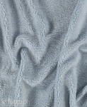 Grey 31507 Teddy Sherpa Faux Fur Fabric Pile Length 8 mm