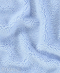 Light Blue 36590 Teddy Sherpa Faux Fur Fabric Pile Length 8 mm